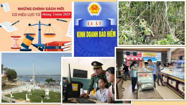 Những chính sách nổi bật có hiệu lực từ 2/2025