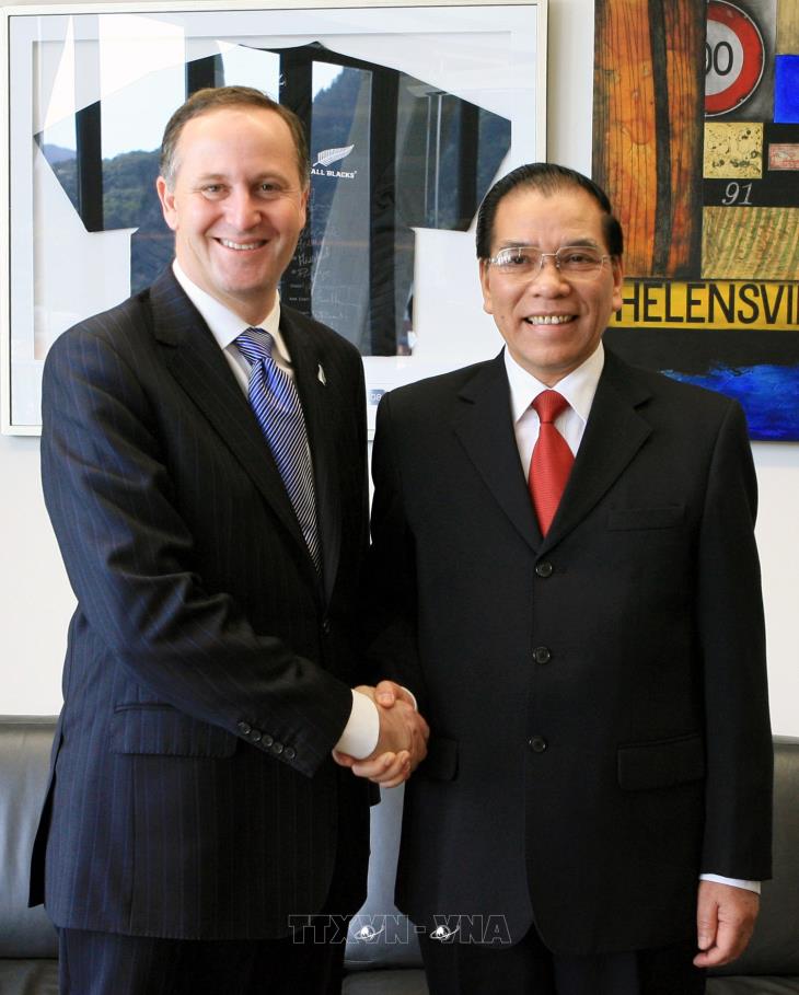 Tổng Bí thư Nông Đức Mạnh thăm chính thức New Zealand - NÂNG CẤP QUAN HỆ ĐỐI TÁC TOÀN DIỆN (9-12/9/2009)