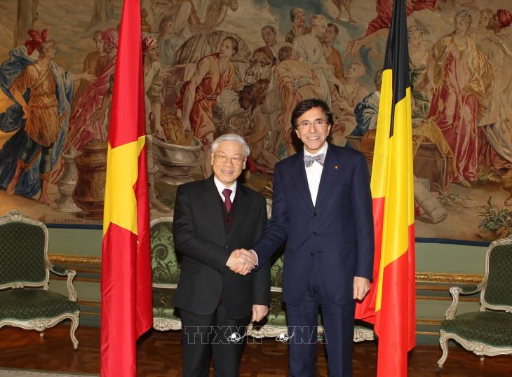 Tổng Bí thư Nguyễn Phú Trọng thăm chính thức Vương quốc Bỉ và Liên minh Châu Âu (17-20/1/2013)