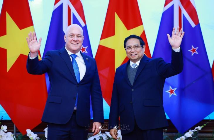 Thủ tướng New Zealand Christopher Luxon thăm chính thức Việt Nam và dự Diễn đàn Tương lai ASEAN lần thứ hai