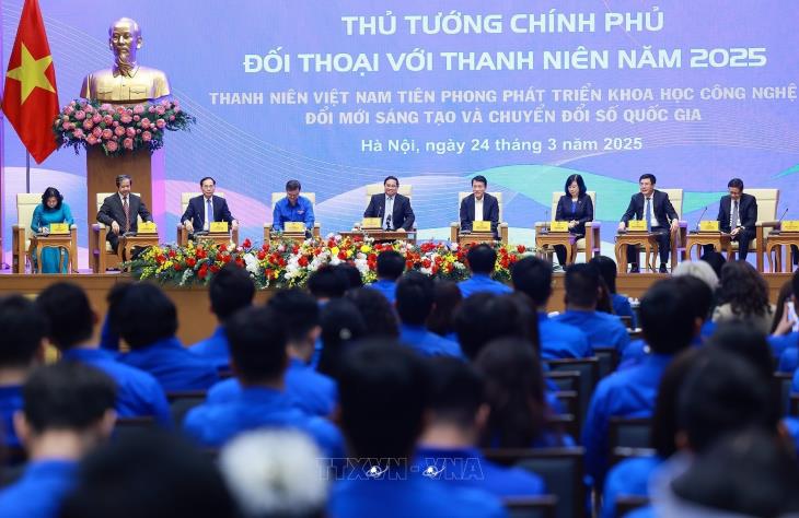 Thủ tướng Phạm Minh Chính đối thoại với Thanh niên năm 2025