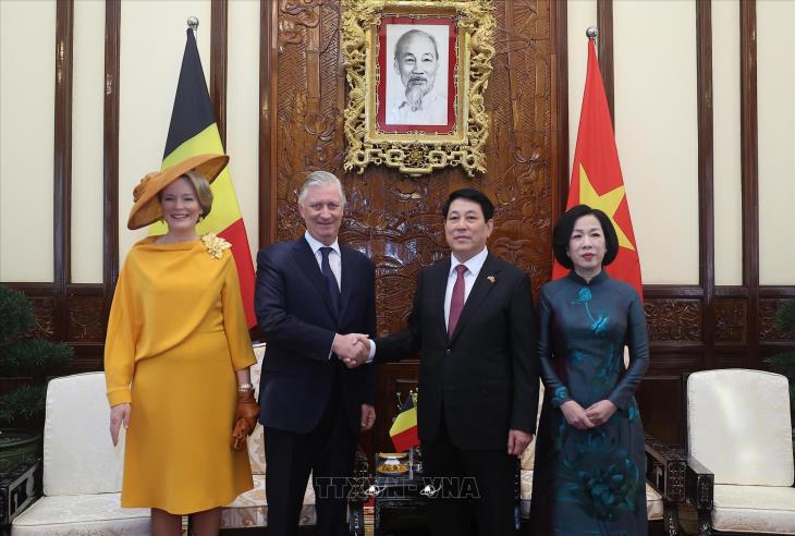 Nhà vua Bỉ Philippe thăm cấp Nhà Nước tới Việt Nam (31/3 - 4/4/2025)