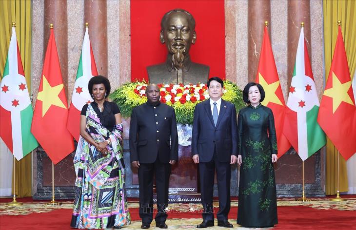 Tổng thống Burundi Évariste Ndayishimiye thăm chính thức Việt Nam (3-6/4/2025)