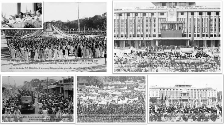 Việt Nam Thông tấn xã đưa tin về ngày giải phóng miền Nam, thống nhất đất nước 30/4/1975 