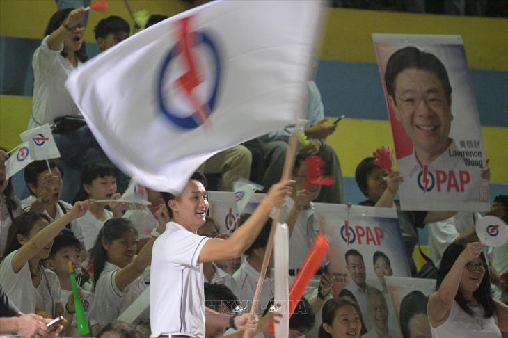 Đảng Hành động Nhân dân (PAP) cầm quyền thắng áp đảo trong cuộc tổng tuyển cử tại Singapore