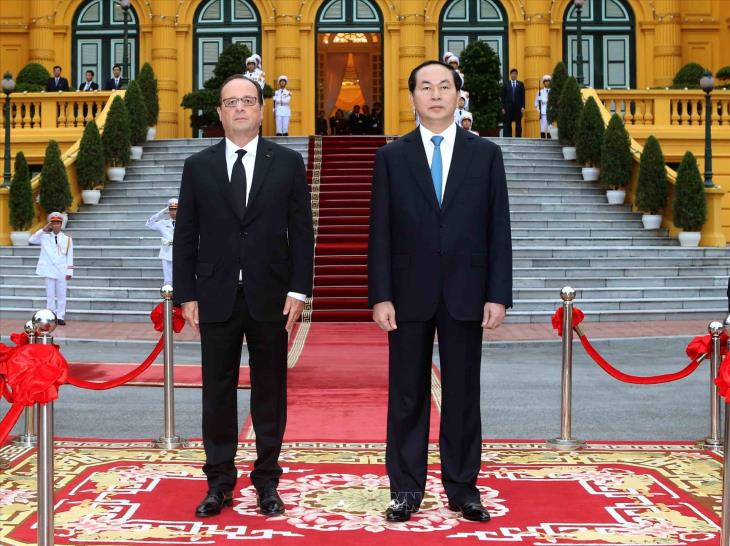Tổng thống Cộng hòa Pháp Francois Hollande thăm cấp Nhà nước tới Việt Nam (5-7/9/2016)