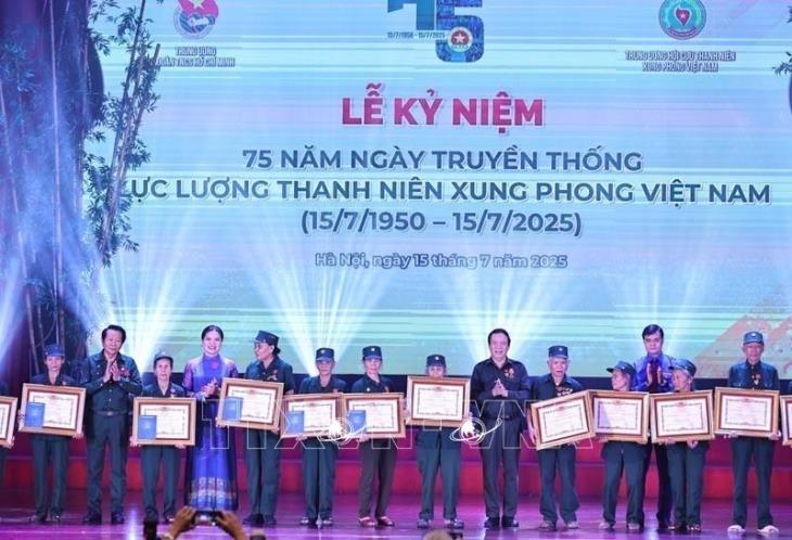 75 năm Ngày truyền thống lực lượng Thanh niên xung phong Việt Nam (15/7/1950-15/7/2025)