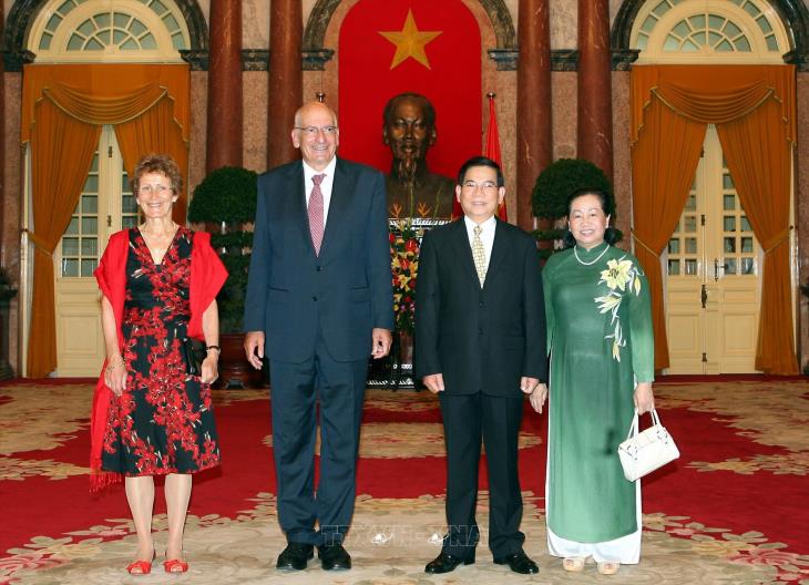 Tổng thống Thụy Sĩ thăm chính thức Việt Nam (3-6/8/2008)