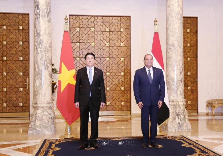 Chủ tịch nước Lương Cường thăm cấp Nhà nước tới  Ai Cập -  NÂNG CẤP QUAN HỆ ĐỐI TÁC TOÀN DIỆN (3-6/8/2025)