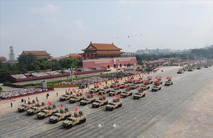 Trung Quốc duyệt binh kỷ niệm 80 năm chiến thắng phát xít của nhân dân thế giới