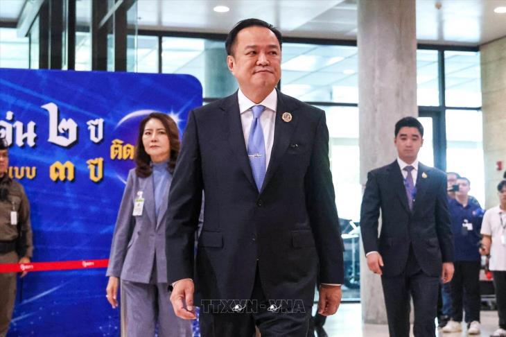 Ông Anutin Charnvirakul được bầu làm Thủ tướng thứ 32 của Thái Lan