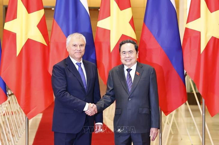 Chủ tịch Duma Quốc gia Quốc hội Liên bang Nga Vyacheslav Volodin thăm chính thức Việt Nam và đồng chủ trì Phiên họp lần thứ 4 Ủy ban hợp tác liên Nghị viện Việt Nam-Liên bang Nga (28 - 29/9/2025)