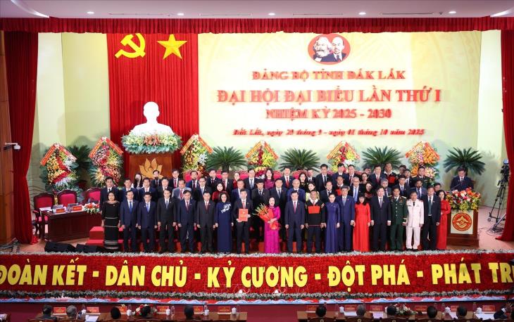 Đại hội Đảng bộ tỉnh ĐẮK LẮK nhiệm kỳ 2025-2030 (29/9 - 1/10/2025)