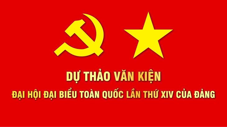 Dự thảo Văn kiện Đại hội Đảng lần thứ XIV