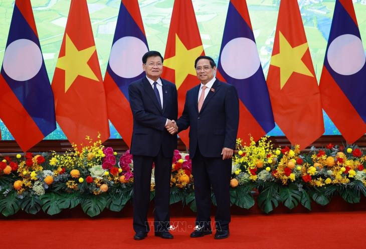 Tổng Bí thư, Chủ tịch nước Lào Thongloun Sisoulith dự Lễ mở ký Công ước của Liên hợp quốc về chống tội phạm mạng (Công ước Hà Nội) tại Hà Nội (24/10/2025)