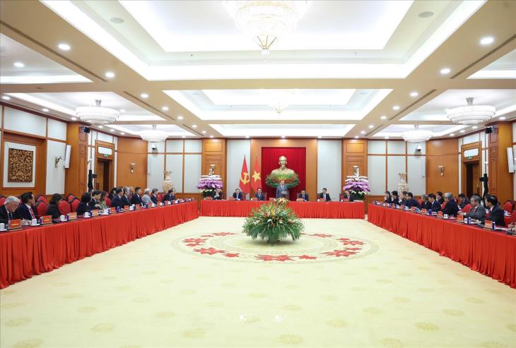 Tổng Bí thư Tô Lâm tiếp Đoàn đại biểu tham dự Hội thảo quốc tế Việt Nam học lần thứ 7