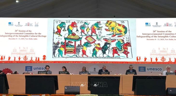 Nghề làm tranh dân gian Đông Hồ là di sản văn hoá phi vật thể cần bảo vệ khẩn cấp (UNESCO ghi danh năm 2025)