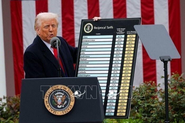 Mỹ áp thuế đối ứng làm gia tăng căng thẳng thương mại toàn cầu