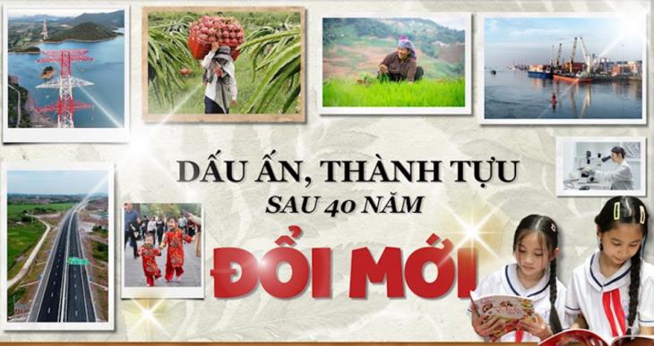 Thành tựu 40 năm đổi mới 