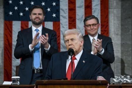 Tổng thống Mỹ Donald Trump đọc Thông điệp Liên bang 2026