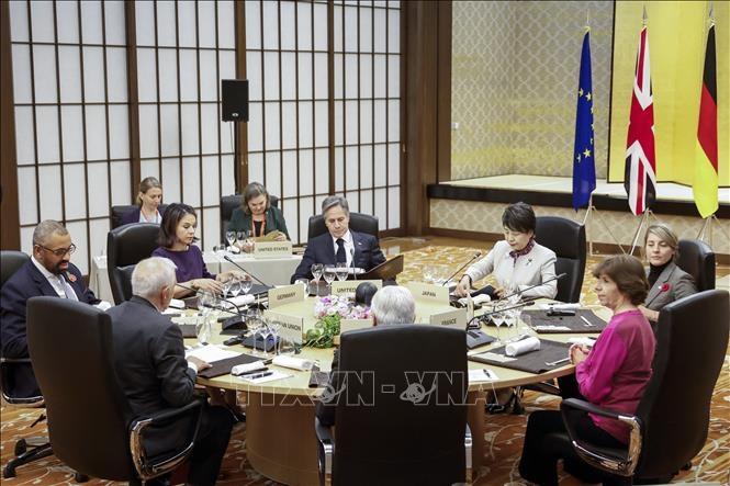 Hội nghị Ngoại trưởng G7 ra Tuyên bố chung về nhiều vấn đề quốc tế