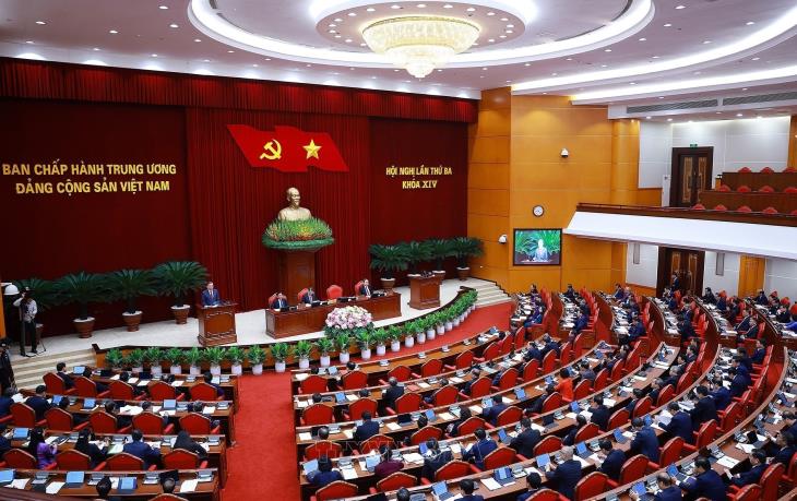             Khai mạc trọng thể Hội nghị lần thứ ba Ban Chấp hành Trung ương Đảng khóa XIV        