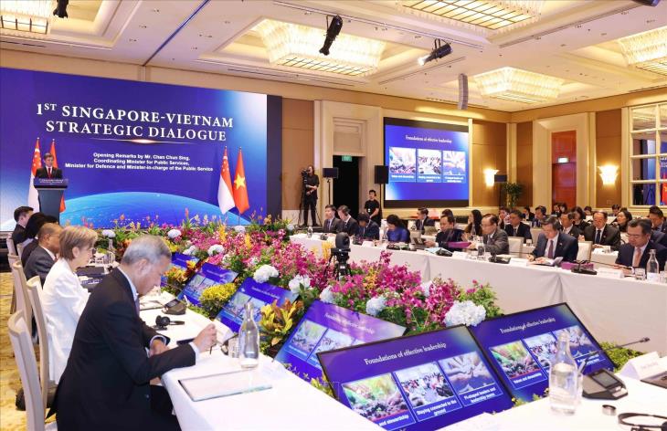 Tuyên bố chung Việt Nam-Singapore về Chiến lược Kết nối công nghệ