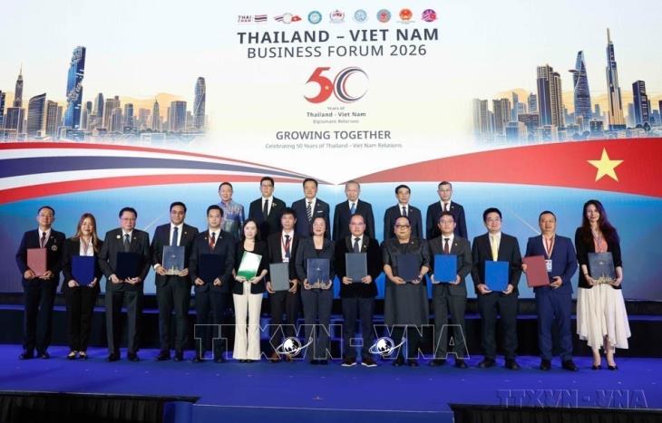 Thúc đẩy mạnh mẽ quan hệ Đối tác chiến lược toàn diện Việt Nam-Thái Lan