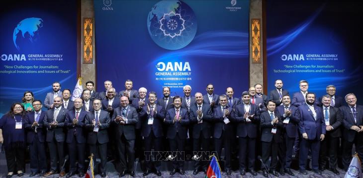 TTXVN tham dự Đại hội đồng OANA lần thứ 17 tại Hàn Quốc (11/2019)