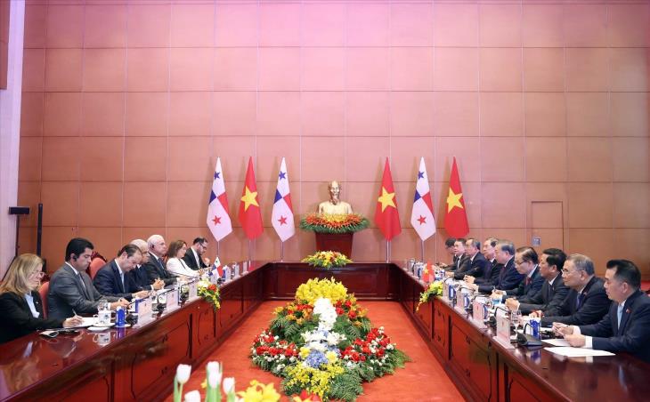 Tổng Bí thư, Chủ tịch nước Tô Lâm hội đàm với Tổng thống Cộng hòa Panama