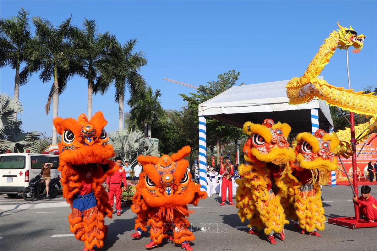 Liên hoan Lân sư rồng Xuân Ất Tỵ ở Bình Dương xác lập kỷ lục Việt Nam