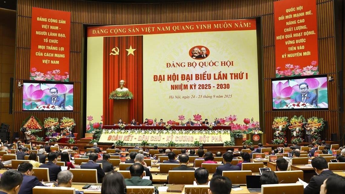 Đảng bộ Quốc hội nhiệm kỳ 2025-2030