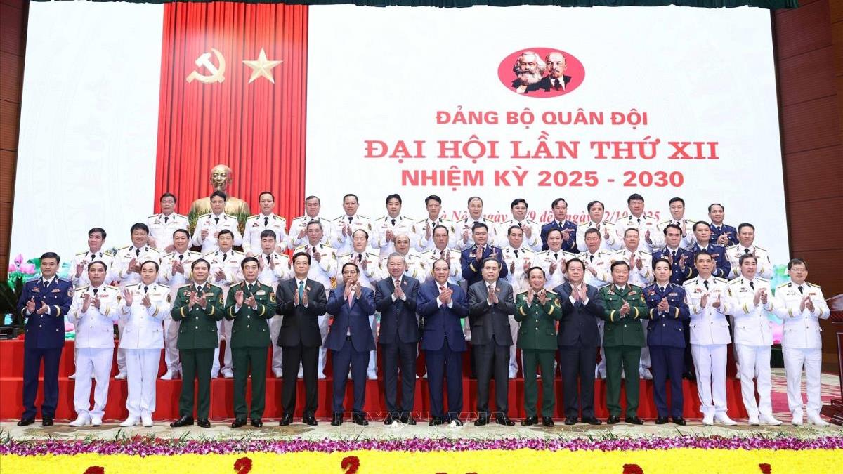 Đại hội đại biểu Đảng bộ Quân đội lần thứ XII, nhiệm kỳ 2025-2030