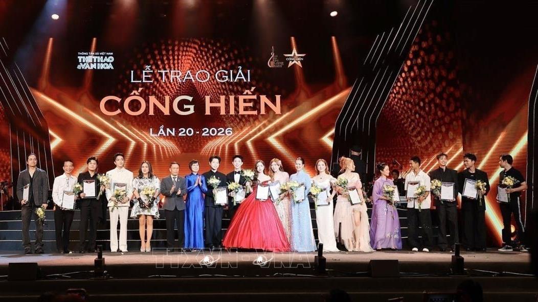 Giải thưởng Cống hiến lần thứ 20, năm 2026
