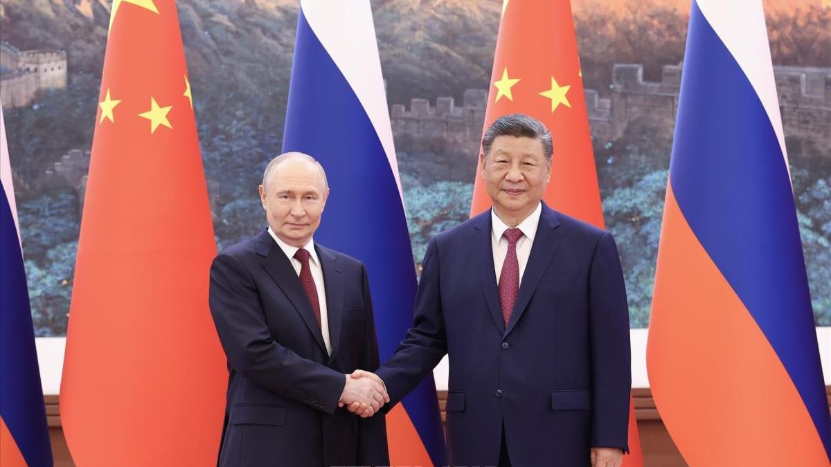 Tổng thống Nga Vladimir Putin thăm Trung Quốc
