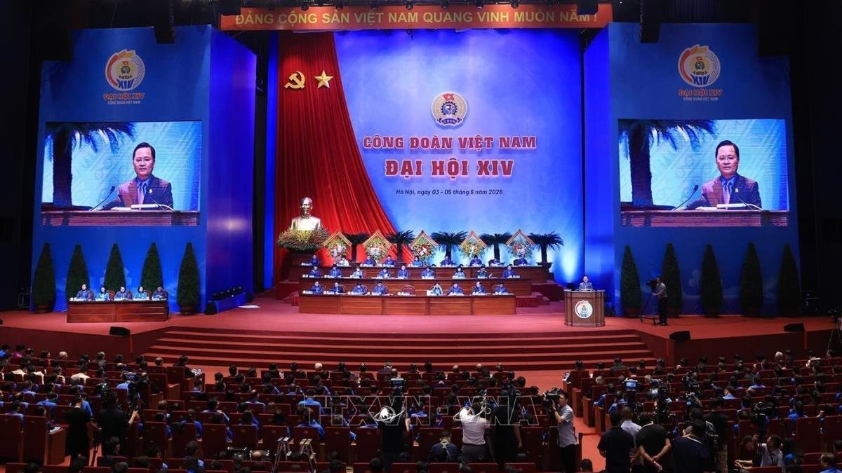 Đại hội Công đoàn Việt Nam lần thứ XIV nhiệm kỳ 2026 - 2031 (3-5/6/2026)