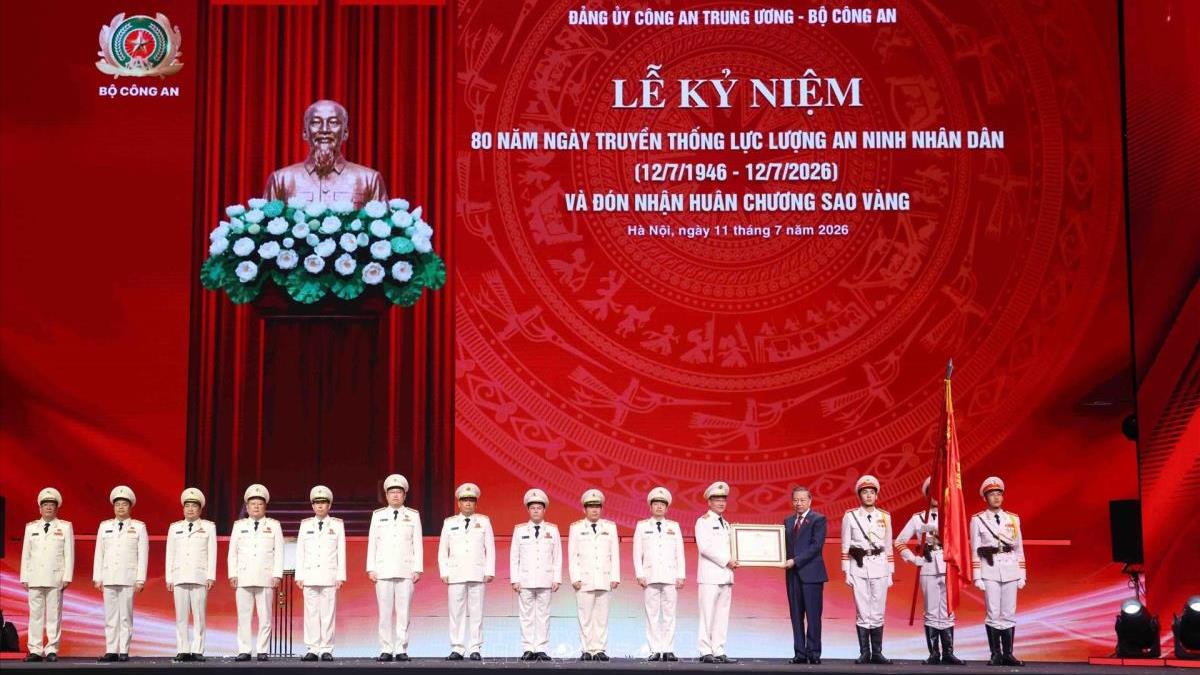 Lễ kỷ niệm 80 năm Ngày truyền thống lực lượng An ninh nhân dân (12/7/1946 - 12/7/2026)