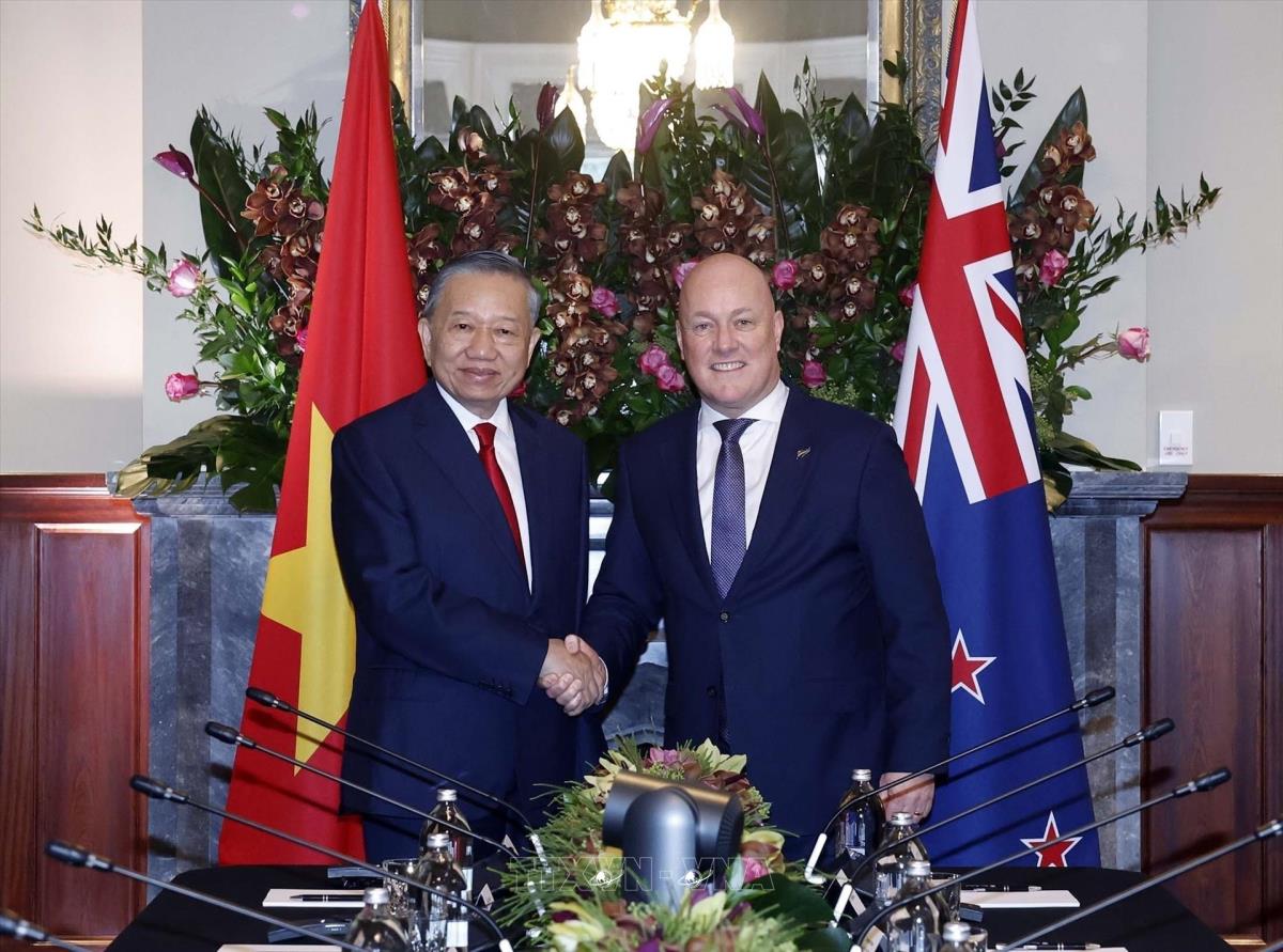 Tổng Bí thư, Chủ tịch nước Tô Lâm thăm cấp Nhà nước tới New Zealand (12 - 14/8/2026)