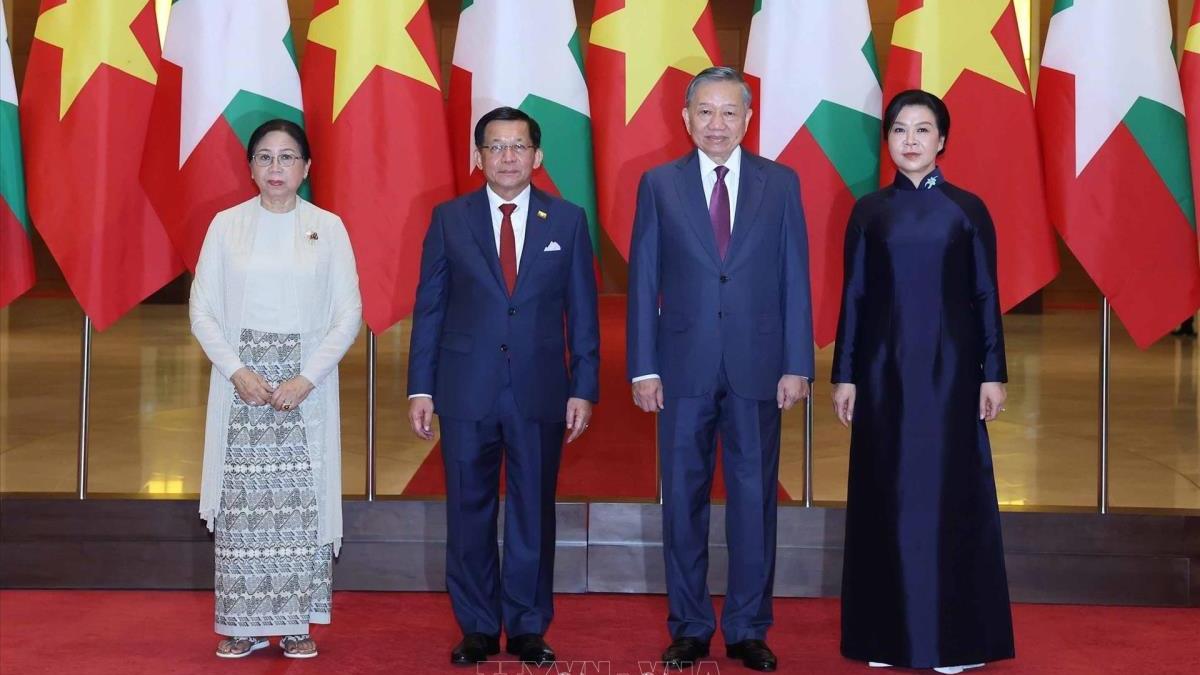 Tổng thống nước Cộng hòa Liên bang Myanmar Min Aung Hlaing và Phu nhân thăm chính thức Việt Nam (4 - 6/9/2026)
