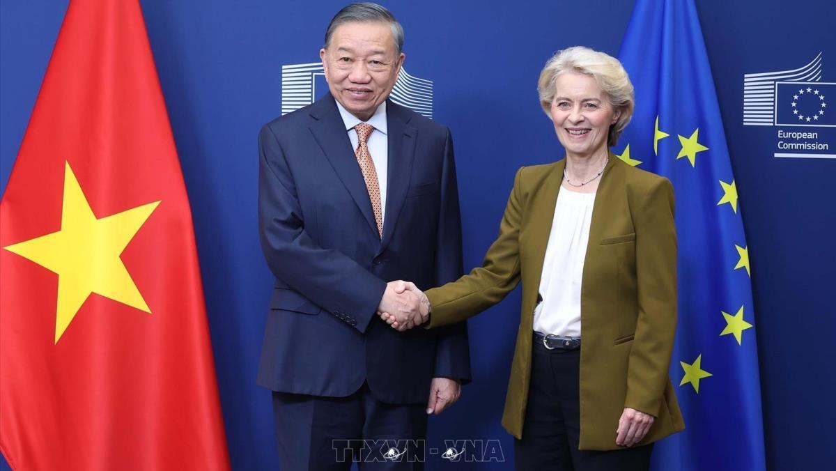 Tổng Bí thư, Chủ tịch nước Tô Lâm và Phu nhân thăm chính thức Liên minh châu Âu (EU) và Vương quốc Bỉ (21 - 24/10/2026)