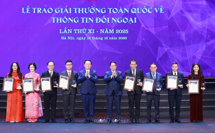 Giải thưởng toàn quốc về thông tin đối ngoại lần thứ XI - 2025