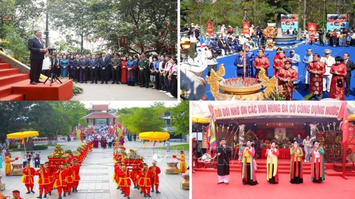 Giỗ Tổ Hùng Vương - biểu tượng kết tinh sâu sắc của đạo lý Uống nước nhớ nguồn