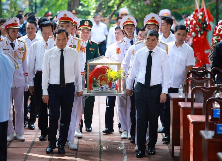 Lễ triển khai tìm kiếm, quy tập hài cốt liệt sĩ tại Công viên Lê Thị Riêng, phường Hòa Hưng, Thành phố Hồ Chí Minh