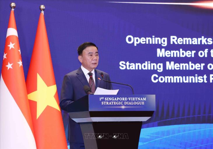 Thường trực Ban Bí thư Trần Cẩm Tú thăm chính thức Singapore và đồng chủ trì Đối thoại Chiến lược Việt Nam-Singapore lần thứ nhất (24 - 25/8/2026)